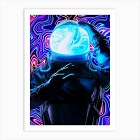 Space Man 1 Art Print