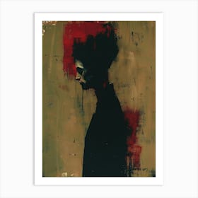 Portrait Of A Woman 450 Art Print