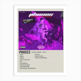 Phases By Chase Atlantic 2019 Poster 1 Art Print