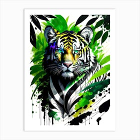 Tiger Painting 6 Art Print