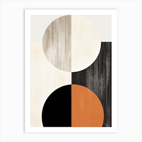 Aschaffenburg Abstraction, Geometric Bauhaus Art Print