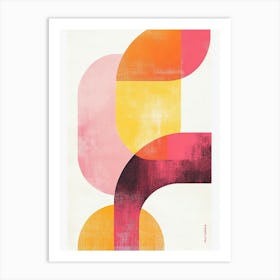 Abstract Shapes Art Print