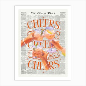 Cheers Art Print