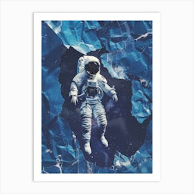 Astronaut In Space 1 Art Print