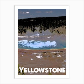 Yellowstone, National Park, Nature, USA, Wall Print, Art Print