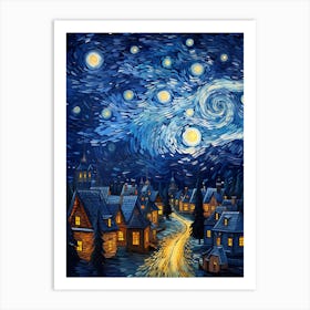 Starry Night 4 Art Print