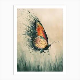 Butterfly Canvas Print Art Print