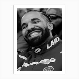 Rapper Drake Art Print