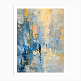 Abstract Cityscape 28 Art Print