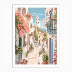 Fethiye Turkey 2 Illustration Art Print