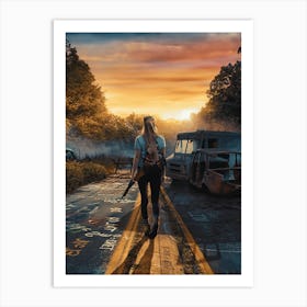 The Last of Us Fanart Art Print