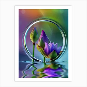 Lotus Flower 105 Art Print