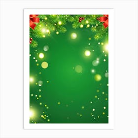 Christmas Background 1 Art Print