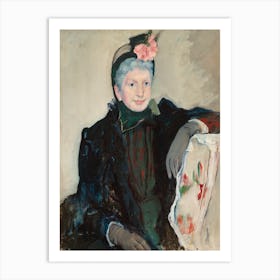 Portrait Of An Elderly Lady (1887), Mary Cassatt Art Print