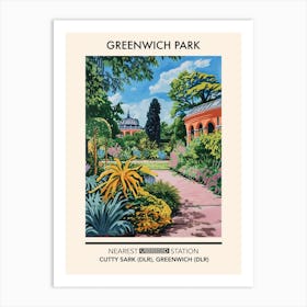 Greenwich Park London Parks Garden 1 Art Print