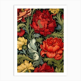 Floral Pattern 24 Art Print