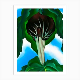 Georgia O'Keeffe - Jack-in-the-Pulpit No. 3 Art Print