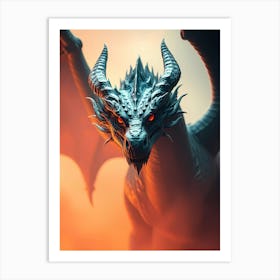 Dragon 9 Art Print