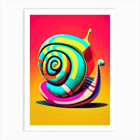 Assassin Snail 1 Pop Art Art Print