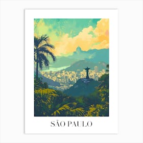 Sao Paulo Art Print