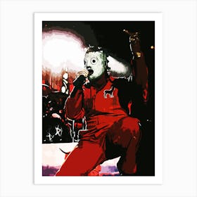 Scream Metal corey taylor slipknot music band Art Print