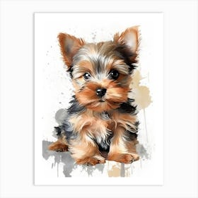 Yorkshire Terrier Art Print