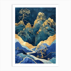 Chinese Mountains 30 Art Print