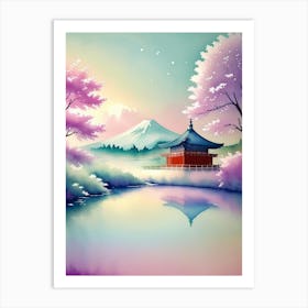 Japanese Pagoda 1 Art Print