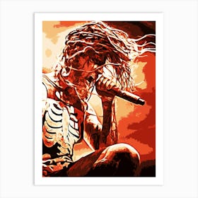 rob zombie 1 Art Print