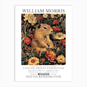 William Morris Exhibition Animals Series 29 Art Print