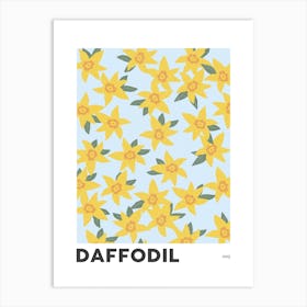 Daffodil March Birth Flower Art Print