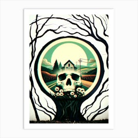 Small Town Roots (version) Art Print