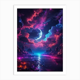 Night Sky Print Art Print