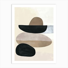 Nashville Stone Park Bauhaus Minimalist Art Print