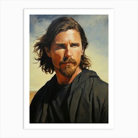 Christian Bale (2) Art Print