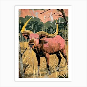 Bull Canvas Print 4 Art Print