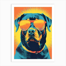 Rottweiler 2 Art Print