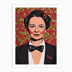 Helen Hayes Illustration Movies Art Print