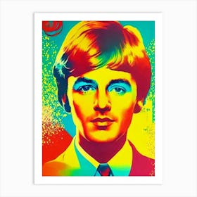 Leony Colourful Pop Art Art Print