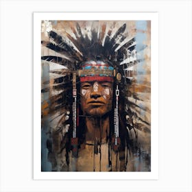 Indian Chief 7 Art Print