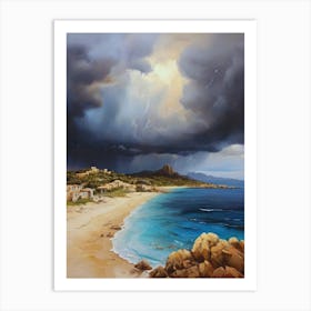 Stormy Sea.6 Art Print