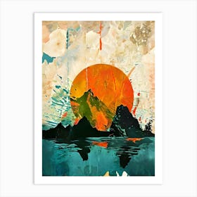 Sunset 10 Art Print