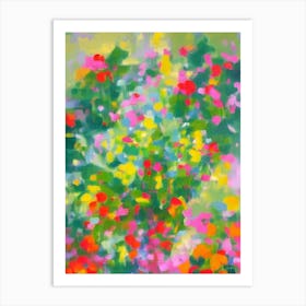 Polka Dot Plant 2 Impressionist Painting Art Print