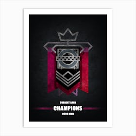 Clash Rainbow Six 1 Art Print