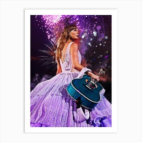 Taylor Swift 44 Art Print