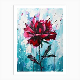 Red Rose 2 Art Print