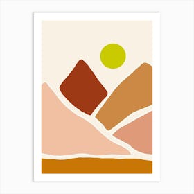 Desert Art Print