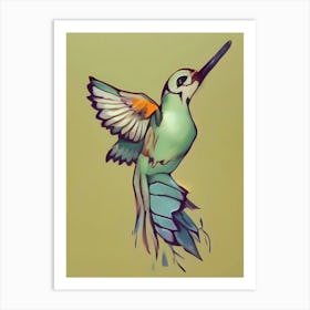 Hummingbird 1 Art Print