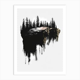 Landscape Painting 17 Art Print