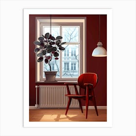 Room With A Chair Art Print